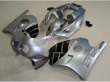 1990-1998 Silver and Black Honda CBR250RR Fairings