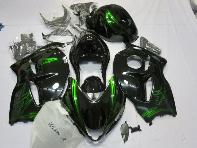 1997-2007 Electric Green Suzuki GSXR 1300 Fairings