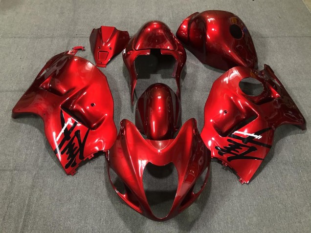 1997-2007 Fire Red Gloss Suzuki GSXR 1300 Fairings