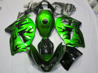 1997-2007 Gloss Green Suzuki GSXR 1300 Fairings