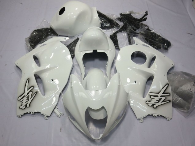 1997-2007 Gloss White Suzuki GSXR 1300 Fairings