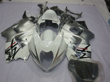 1997-2007 Silver White Suzuki GSXR 1300 Fairings