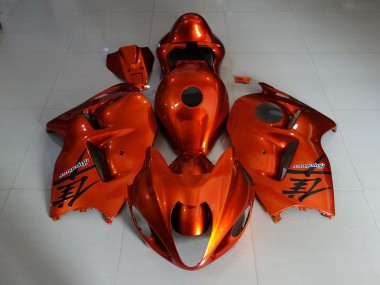 1997-2007 Vibrant Gloss Orange Suzuki GSXR 1300 Fairings