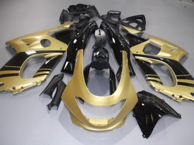 1998-2007 Gloss Gold and Black Yamaha YZF600 Fairings