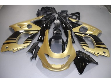 1998-2007 Gloss Gold and Black Yamaha YZF600 Fairings