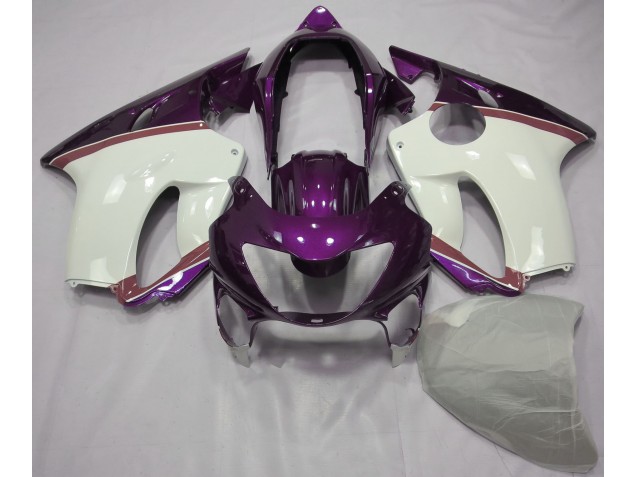 1999-2000 Mood Purple and Grapefruit Honda CBR600 F4 Fairings