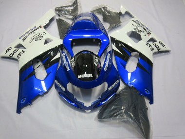 2001-2003 Blue and Black Suzuki GSXR 600-750 Fairings