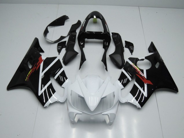 2001-2003 Gloss White and Black Honda CBR600 F4i Fairings