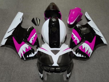 2002-2005 Pink Shark Kawasaki ZX12R Fairings