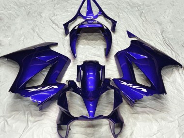 2002-2012 Deep Blue Plain Honda VFR800 Fairings