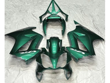 2002-2012 Deep Forest Green Plain Honda VFR800 Fairings