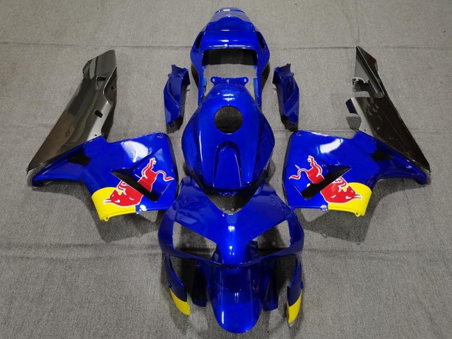 2003-2004 Gloss Blue Red Bull Honda CBR600RR Fairings