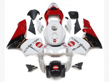 2003-2004 Konica Red Honda CBR600RR Fairings