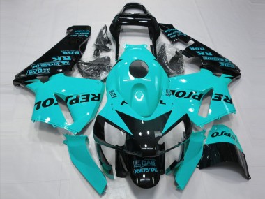 2003-2004 Light Blue Repsol Honda CBR600RR Fairings