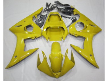 2003-2005 Gloss Yellow Yamaha R6 Fairings