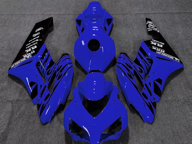 2004-2005 Gloss Blue Flame Honda CBR1000RR Fairings