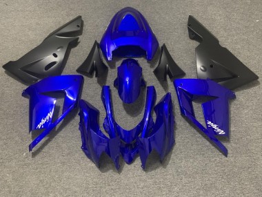 2004-2005 Gloss Blue and Black Kawasaki ZX10R Fairings