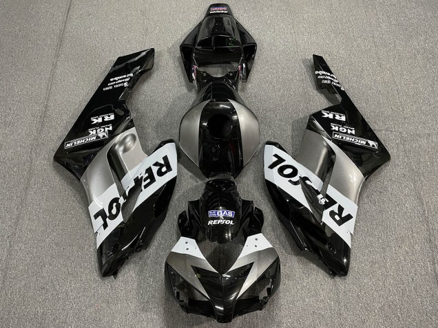 2004-2005 Silver Black Repsol Honda CBR1000RR Fairings