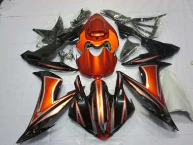 2004-2006 Burnt Orange Yamaha R1 Fairings