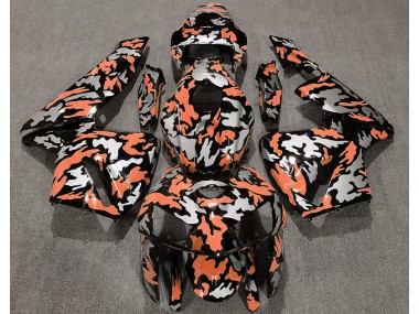 2005-2006 Camo & LIGHT ORANGE Honda CBR600RR Fairings