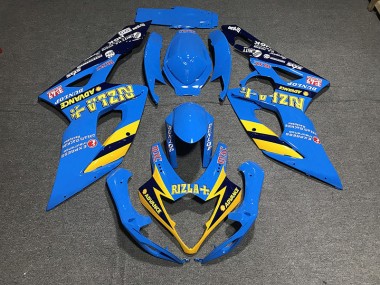 2005-2006 Light Blue Rizla Suzuki GSXR 1000 Fairings