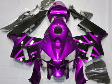 2005-2006 Purple & Gloss Black Design Honda CBR600RR Fairings