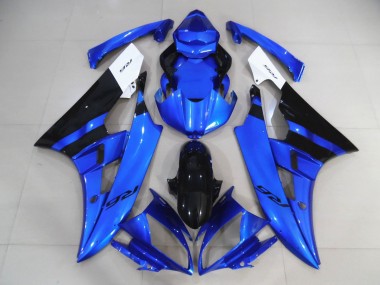 2006-2007 Custom Blue Yamaha R6 Fairings