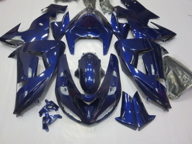 2006-2007 Deep Blue Kawasaki ZX10R Fairings