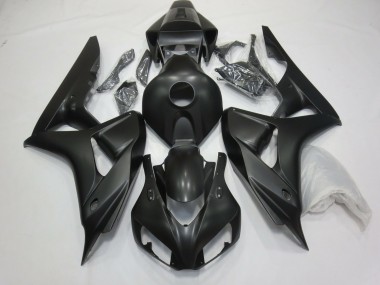 2006-2007 Matte Black Honda CBR1000RR Fairings