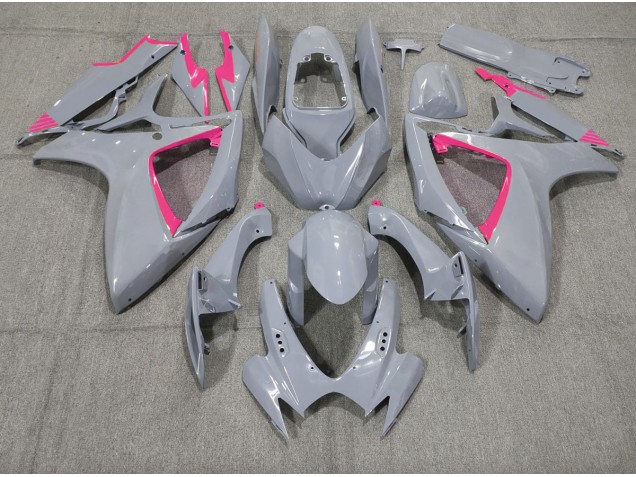 2006-2007 Nardo and Pink Trim Suzuki GSXR 600-750 Fairings