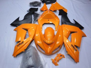 2006-2007 Orange Kawasaki ZX10R Fairings