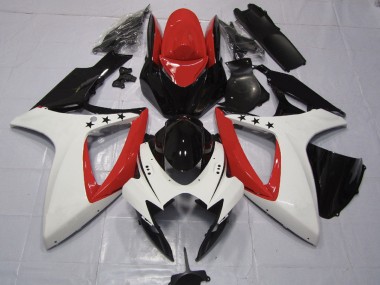 2006-2007 Red Star Suzuki GSXR 600-750 Fairings