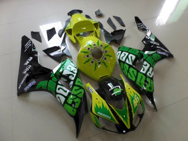 2006-2007 Yellow Rossi Honda CBR1000RR Fairings