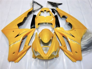 2006-2008 Pearl Yellow Triumph Daytona 675 Fairings