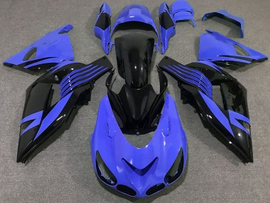 2006-2011 Bright Blue Kawasaki ZX14R Fairings