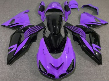 2006-2011 Bright Purple Kawasaki ZX14R Fairings