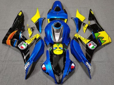 2007-2008 Blue Shark Honda CBR600RR Fairings