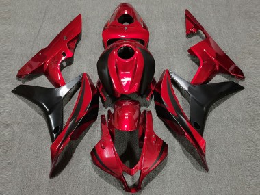 2007-2008 Deep Red OEM Style Honda CBR600RR Fairings