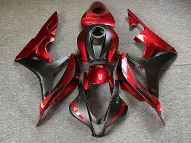 2007-2008 Maroon Red Honda CBR600RR Fairings