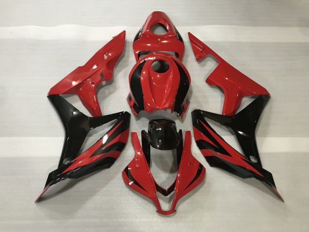 2007-2008 Metallic Red OEM Style Honda CBR600RR Fairings