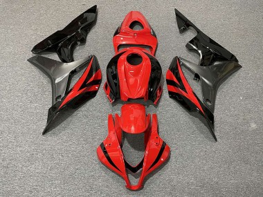 2007-2008 Red OEM Style & Grey Honda CBR600RR Fairings