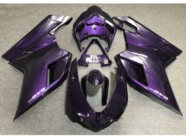 2007-2012 Deep Purple Ducati 848 1098 1198 Fairings