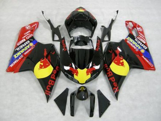 2007-2012 Red Bull Ducati 848 1098 1198 Fairings