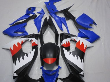 2008-2010 Blue Shark Kawasaki ZX10R Fairings