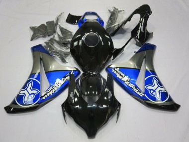 2008-2011 Blue Silver Special Design Honda CBR1000RR Fairings