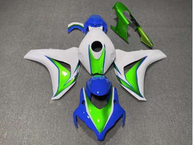 2008-2011 Gloss Green and Blue Honda CBR1000RR Fairings