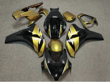 2008-2011 Gold and Black Honda CBR1000RR Fairings