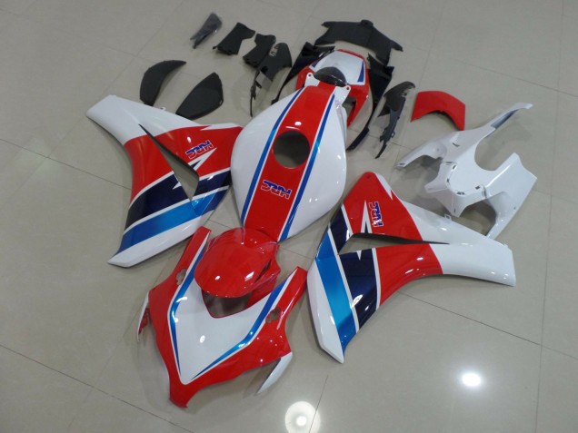 2008-2011 Red Blue and White Honda CBR1000RR Fairings