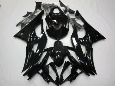 2008-2016 No.2 Gloss Black Yamaha R6 Fairings