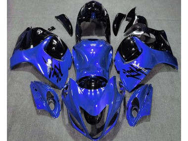 2008-2019 Gloss Blue and Black Suzuki GSXR 1300 Fairings